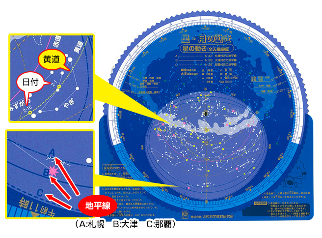 日の出の時刻の調べ方